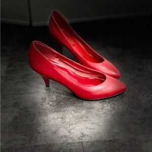 Elegant Red Women's Heels